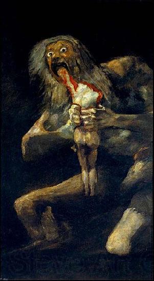 Francisco Goya Saturn Devouring His Son Norge oil painting art
